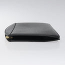 LOUIS VUITTON Epi Trousse Crete Pouch Black M48402 LV Auth 118247-4