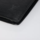 LOUIS VUITTON Epi Trousse Crete Pouch Black M48402 LV Auth 118247-7