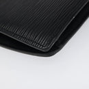 LOUIS VUITTON Epi Trousse Crete Pouch Black M48402 LV Auth 118247-14