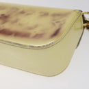 LOUIS VUITTON Vernis Pochette lagoon Glasses Case Perle M91801 LV Auth 118256-7