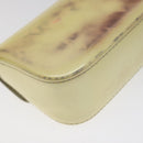 LOUIS VUITTON Vernis Pochette lagoon Glasses Case Perle M91801 LV Auth 118256-16