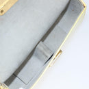 LOUIS VUITTON Vernis Pochette lagoon Glasses Case Perle M91801 LV Auth 118256-11