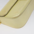 LOUIS VUITTON Vernis Pochette lagoon Glasses Case Perle M91801 LV Auth 118256-15