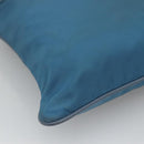 PRADA Shoulder Bag Nylon Blue Silver Auth 118258-17