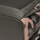 MCM Vicetos Logogram Backpack PVC Leather Pink Silver Auth 118259-17