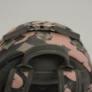 MCM Vicetos Logogram Backpack PVC Leather Pink Silver Auth 118259-7