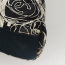 CHANEL Matelasse Chain Shoulder Bag Silk Black CC Auth 118262-14