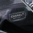 CHANEL Matelasse Chain Shoulder Bag Silk Black CC Auth 118262-18