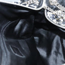 CHANEL Matelasse Chain Shoulder Bag Silk Black CC Auth 118262-19