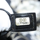 CHANEL Matelasse Chain Shoulder Bag Silk Black CC Auth 118262-11