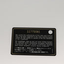 CHANEL Matelasse Chain Shoulder Bag Silk Black CC Auth 118262-12