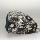 CHANEL Matelasse Chain Shoulder Bag Silk Black CC Auth 118262-3