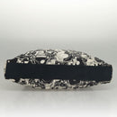 CHANEL Matelasse Chain Shoulder Bag Silk Black CC Auth 118262-5