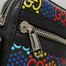 GUCCI GG Psychedelic Shoulder Bag Multicolor Silver 598103 Auth 118263-17