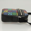 GUCCI GG Psychedelic Shoulder Bag Multicolor Silver 598103 Auth 118263-3