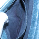 CHANEL Matelasse Chain Shoulder Bag Denim Blue CC Auth 118265-20