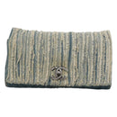 CHANEL Matelasse Chain Shoulder Bag Denim Blue CC Auth 118265-13