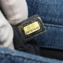 CHANEL Matelasse Chain Shoulder Bag Denim Blue CC Auth 118265-12