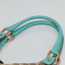 GUCCI GG Canvas Jackie Shoulder Bag Beige 124407 Auth 118283-9