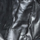 GUCCI Bamboo Hand Bag Leather Black Gold 001 2058 1577 0 Auth 118294-10