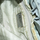 PRADA Backpack Nylon Light Blue Silver Auth 118295-24