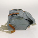 PRADA Backpack Nylon Light Blue Silver Auth 118295-3