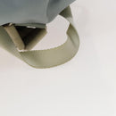 PRADA Backpack Nylon Light Blue Silver Auth 118295-7