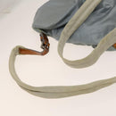 PRADA Backpack Nylon Light Blue Silver Auth 118295-8