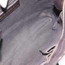 BURBERRY Nova Check Shoulder Bag PVC Beige Gold Auth 118306-11