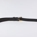 BURBERRY Nova Check Shoulder Bag PVC Beige Gold Auth 118306-8