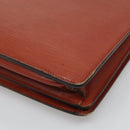 LOUIS VUITTON Epi Serviette Conseiller Briefcase Brown M54423 LV Auth 118307-16