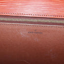 LOUIS VUITTON Epi Serviette Conseiller Briefcase Brown M54423 LV Auth 118307-19