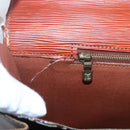 LOUIS VUITTON Epi Serviette Conseiller Briefcase Brown M54423 LV Auth 118307-10