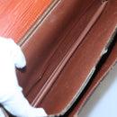 LOUIS VUITTON Epi Serviette Conseiller Briefcase Brown M54423 LV Auth 118307-9