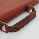 LOUIS VUITTON Epi Serviette Conseiller Briefcase Brown M54423 LV Auth 118307-14