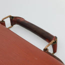 LOUIS VUITTON Epi Serviette Conseiller Briefcase Brown M54423 LV Auth 118307-7