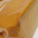 LOUIS VUITTON Monogram Vernis Reade PM Hand Bag Beige M91334 LV Auth 118318-14