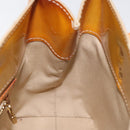 LOUIS VUITTON Monogram Vernis Reade PM Hand Bag Beige M91334 LV Auth 118318-19