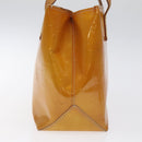 LOUIS VUITTON Monogram Vernis Reade PM Hand Bag Beige M91334 LV Auth 118318-3