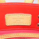 LOUIS VUITTON Monogram Vernis Reade PM Hand Bag Red Rouge M91088 LV Auth 118324-17
