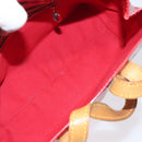 LOUIS VUITTON Monogram Vernis Reade PM Hand Bag Red Rouge M91088 LV Auth 118324-11