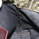 FENDI Zucca Canvas Hand Bag Black Brown Auth 118346-18