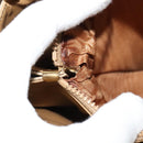 CELINE Macadam Canvas Shoulder Bag PVC Beige Gold Auth 118350-11