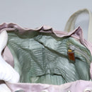 PRADA Hand Bag Nylon Pink Silver Auth 118365-30