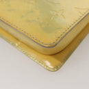 LOUIS VUITTON Monogram Vernis Motto Accessory Pouch Gris M91030 LV Auth 118370-16
