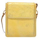 LOUIS VUITTON Monogram Vernis Motto Accessory Pouch Gris M91030 LV Auth 118370-13