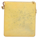 LOUIS VUITTON Monogram Vernis Motto Accessory Pouch Gris M91030 LV Auth 118370-2