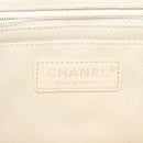 CHANEL Cruise Line Matelasse Clutch Bag Cream Silver CC Auth 118381-17