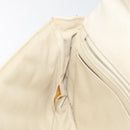 CHANEL Cruise Line Matelasse Clutch Bag Cream Silver CC Auth 118381-19