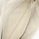 CHANEL Cruise Line Matelasse Clutch Bag Cream Silver CC Auth 118381-20